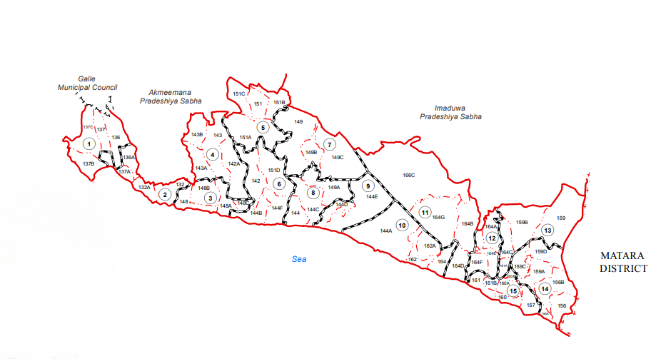 Habaraduwa Map